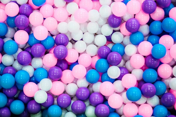 Lots of multicolored round balls texture background — Stock Photo, Image