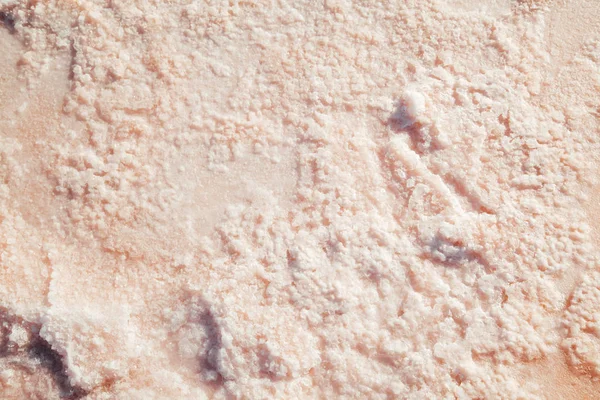 Kryształy soli beżowe tło tekstura ładne lato — Zdjęcie stockowe