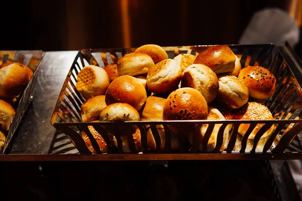 Кондитерский хлеб хлеба выпечки кексы пекарня кухня — стоковое фото