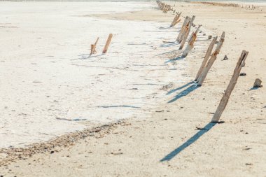 bir kuraklık manzara arka plan sonra kuru arazi