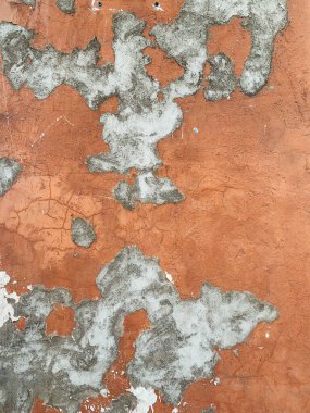 turuncu eski taş duvar yapısı tavan arası arka planı gibi