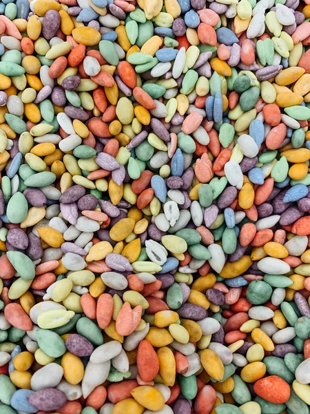 Arkaplan Gibi Yemek Yemek Için Çok Renkli Tohumlar — Stok fotoğraf