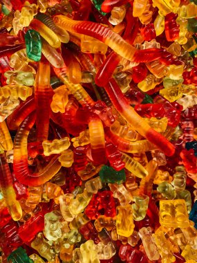 Reçel yemek için lezzetli şekerler.