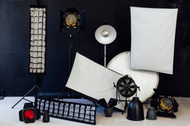 Fotoğraf stüdyosu ekipmanları flaş aksesuarlar profesyonel fotoğrafçı