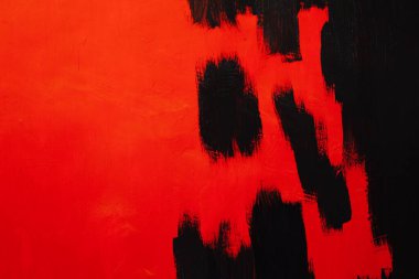 Fırça boyalı siyah duvar arkaplan yapısı