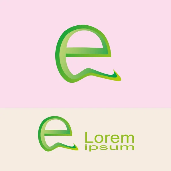 Letra Icono Para Logotipo — Archivo Imágenes Vectoriales
