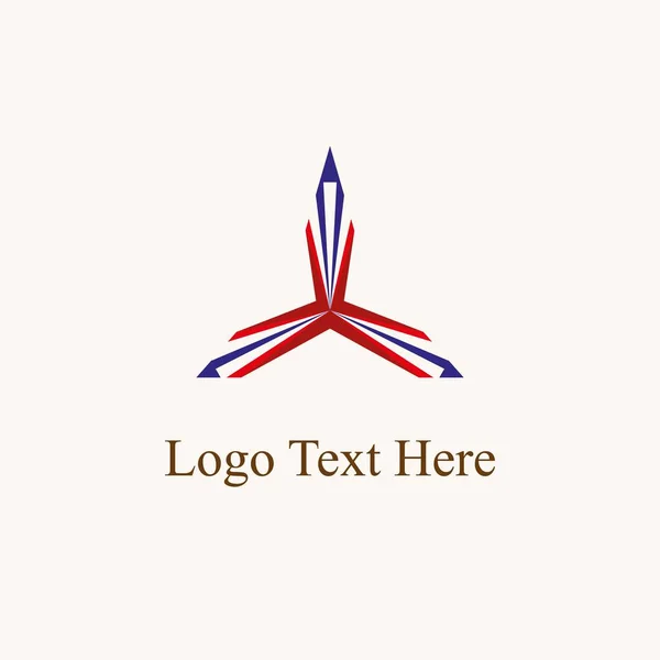 Цвет Логотипа Треугольника — стоковый вектор