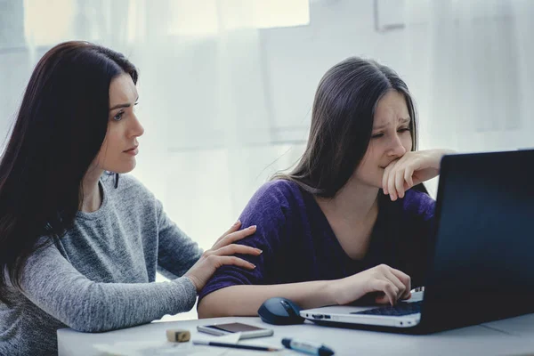 Problemkonzept für soziale Netzwerke — Stockfoto