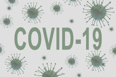 Beyaz arka planda COVID 19 yazılıydı. Dünya Sağlık Örgütü WHO, COVID-19 adlı Coronavirus hastalığına yeni bir resmi isim verdi