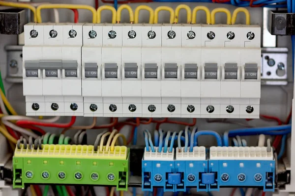 Electical dağıtım fuseboard. Elektrik malzemeleri. Electrica