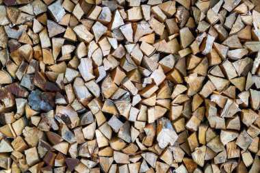 Ahşap doku arka plan broun yakacak odun