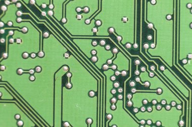 Devre kartı. Elektronik bilgisayar donanım teknolojisi. Motherbo