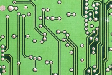 Devre kartı. Elektronik bilgisayar donanım teknolojisi. Motherbo