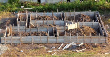 Şantiye ve prepara müessesesi ahşap ev görünümü