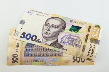 Ivano-Frankivsk, Ukrayna-27 Eylül 2017: yeni 500 Uah (Ukrai