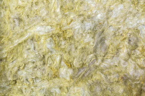 Materiale isolante in lana di roccia minerale primo piano per lo sfondo — Foto Stock