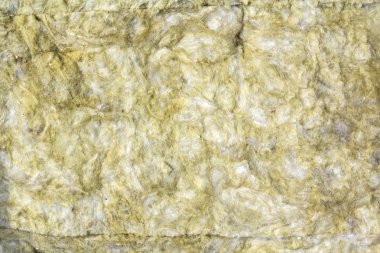Mineral Taş yünü izolasyon malzemesi yakın çekim için arka plan