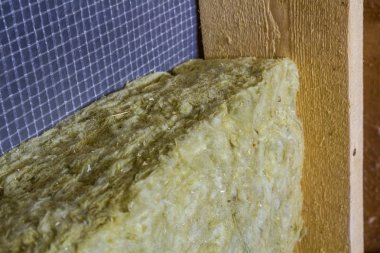 Isı yalıtımı mineral Taş yünü yüklemesi yeni bui