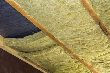 Isı yalıtımı mineral Taş yünü yüklemesi yeni bui
