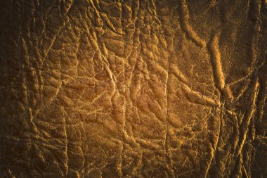 Kahverengi deri dokulu arka plan. Doğal doku yakın çekim. Kullanım