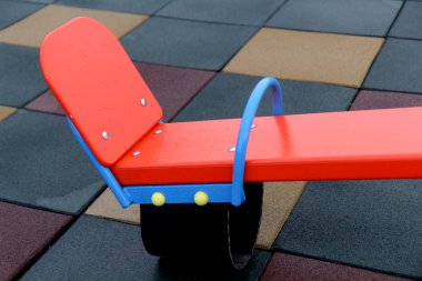 Kindergarte içinde çocuk oyun alanı öğesi ayrıntılı görüntü