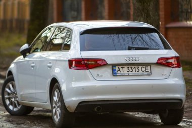 Ivano-Frankivsk, Ukrayna-12 Ekim 2017: Yakın çekim görünümünü bir 