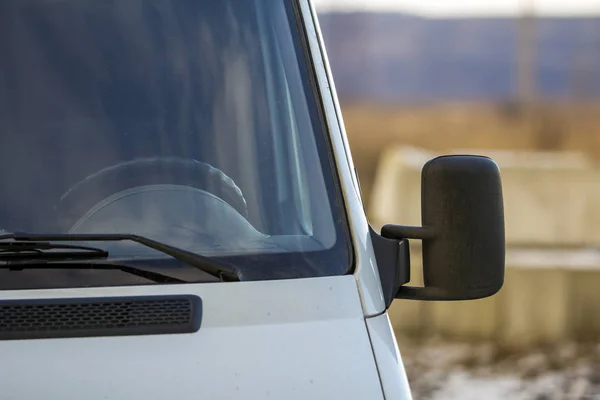 Primer Plano Del Retrovisor Lateral Coche Moderno — Foto de Stock