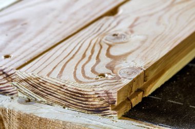 Sert ahşap kahverengi tahta zemin yükleme panoları. Ahşap mater