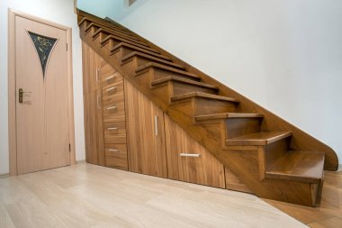 Modern mimarlık iç lüks koridor ile parlak ile woo