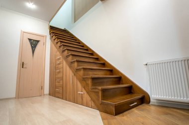 Modern mimarlık iç lüks koridor ile parlak ile woo