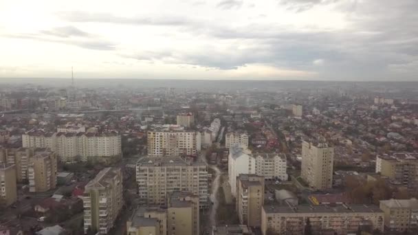 Vue Aérienne Ville Ivano Frankivsk Ukraine — Video