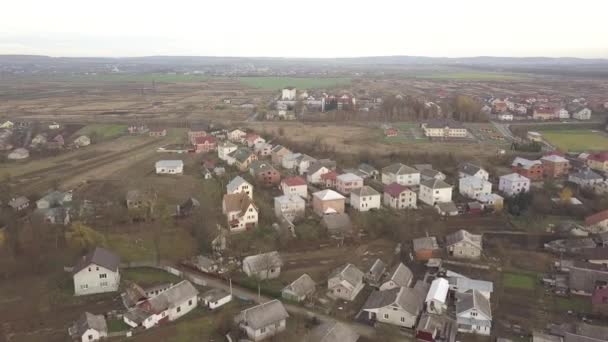 Letecký Pohled Město Ivano Frankivsk Ukrajina — Stock video