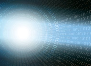 numaraları ile mavi arka plan