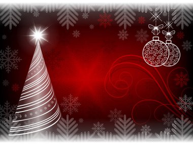 Christmas kırmızı arka plan