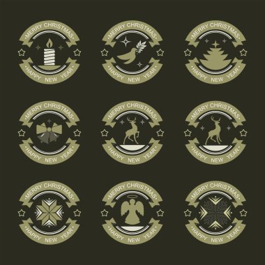 Noel semboller, amblem ayarla