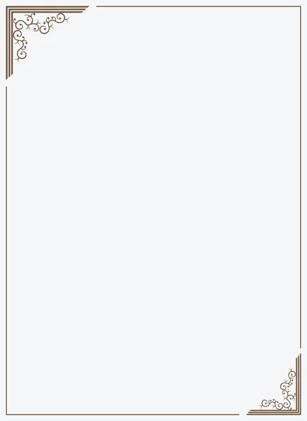 Vintage kenarlık çerçevesi