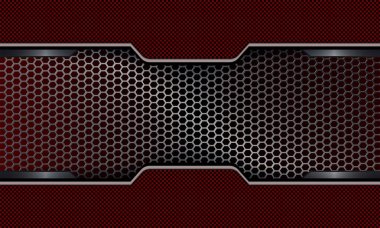 metal ızgara ile geometrik koyu arka plan.