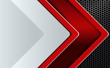 Metal ızgara ve okları silüeti arka plan.