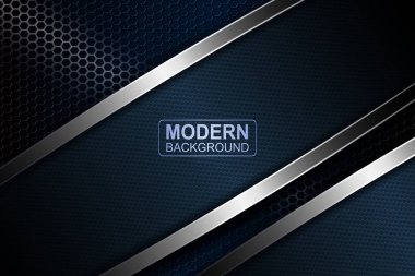 Parlak kenarlı, mavi bir çerçevesi olan koyu renk ağ bileşimi.