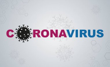 Koronavirüs elementlerinin siluetleri ve viral enfeksiyonların önlenmesi. Asya gribinin bileşimi