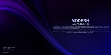 Muhteşem koyu mavi arkaplan, açık renkli çizgiler.