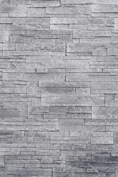 Grey stone veneer wall texture — Stock Photo, Image