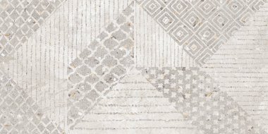 Klasik geometrik kalıp ve çimento arkaplanı 
