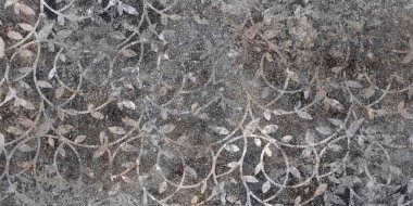 Koyu renk süs deseni ve çimento desenli bağbozumu arka plan