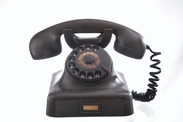 Telefone antigo definido — Fotografia de Stock