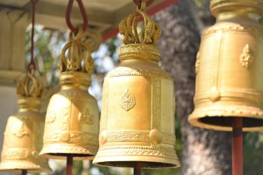 pirinç çanları Buddish Tapınak