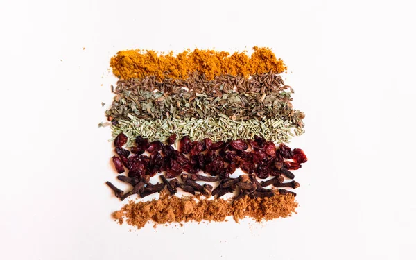 Yedi farklı baharat