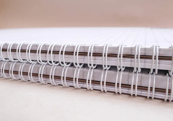 Twee laptops met gekwadrateerde papier — Stockfoto