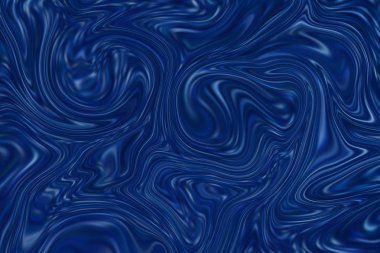 Mermer arka plan. Sıvı yüzey dijital illüstrasyon kafes. Akik taş dokulu ve lacivert damlar.