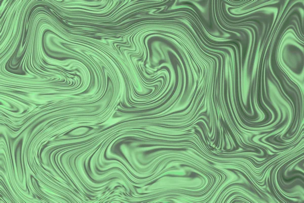 Pálido fundo abstrato mármore verde. Malha superfície líquida ilustração digital . — Fotografia de Stock